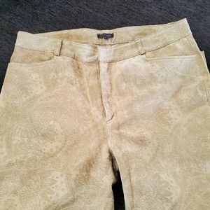 NEW FRONTIER leather suede pants🍁🍁